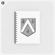 アートメモ帳-Heraldic Shield Design
 - 大英図書館 Memo.