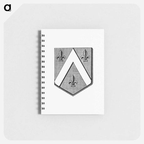 アートメモ帳-Heraldic Shield Design
 - 大英図書館 Memo.