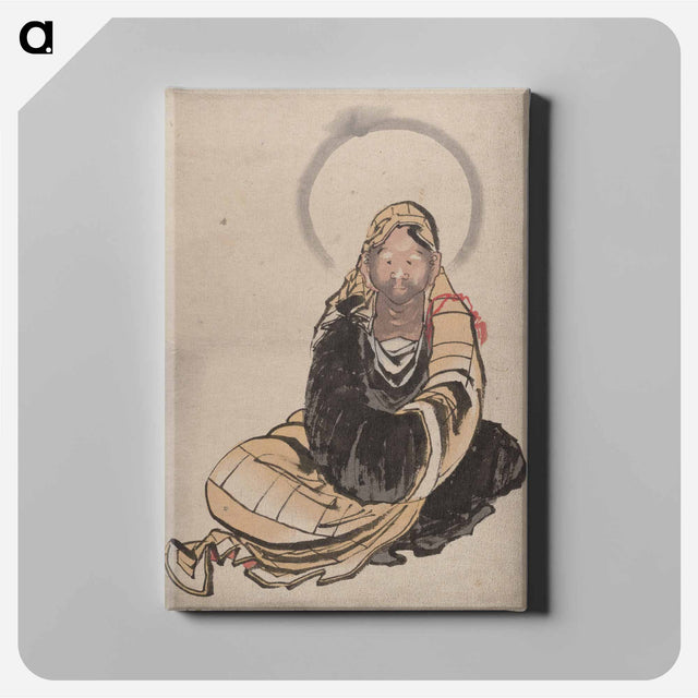 アートパネル-Katsushika Hokusai's Japanese man illustration - 葛飾 北斎 Canvas.