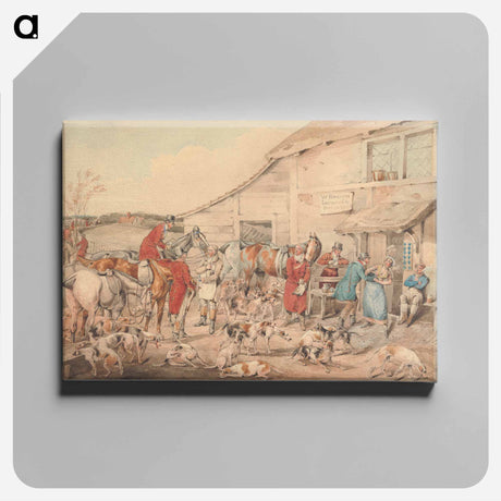 アートパネル-Foxhunting: The Refreshment
 - イェール大学アートギャラリー Canvas.