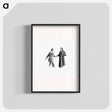 アートポスター-Gentlemen Shaking Hands
 - 大英図書館 Poster.