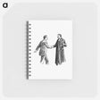 アートメモ帳-Gentlemen Shaking Hands
 - 大英図書館 Memo.
