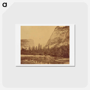 アートポストカード-The Old Piute. Valley of the Yosemite
 - エドワード マイブリッジ Postcard.