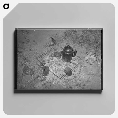 アートパネル-Burned Over Forest Land
 - ラッセル リー Canvas.