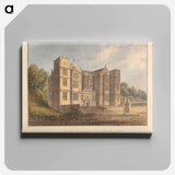 アートパネル-South West View of Fountains Hall, near the Abbey, Yorkshire belonging to Miss Larvience of Studley Royal
 - イェール大学アートギャラリー Canvas.