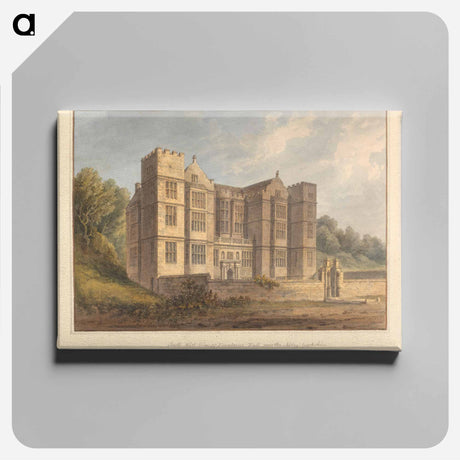 アートパネル-South West View of Fountains Hall, near the Abbey, Yorkshire belonging to Miss Larvience of Studley Royal
 - イェール大学アートギャラリー Canvas.