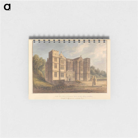 アートメモ帳-South West View of Fountains Hall, near the Abbey, Yorkshire belonging to Miss Larvience of Studley Royal
 - イェール大学アートギャラリー Memo.