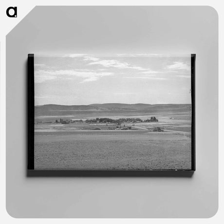 アートパネル-Snowville Mormon Settlement
 - ラッセル リー Canvas.