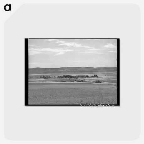 アートポストカード-Snowville Mormon Settlement
 - ラッセル リー Postcard.