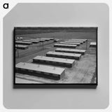 アートパネル-Row Shelters at the Migratory Camp
 - ラッセル リー Canvas.