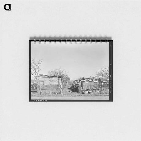 アートメモ帳-Alley in Mexican District
 - ラッセル リー Memo.