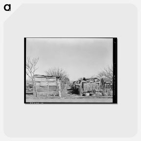 アートポストカード-Alley in Mexican District
 - ラッセル リー Postcard.