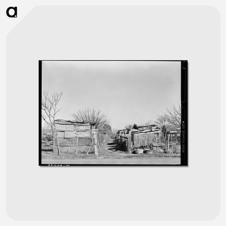 アートポストカード-Alley in Mexican District
 - ラッセル リー Postcard.