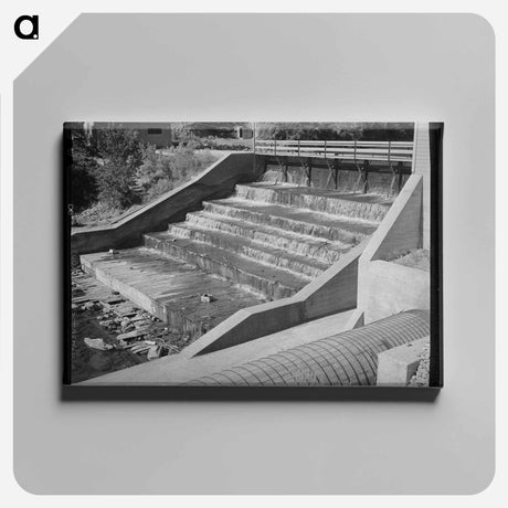 アートパネル-Logan River Reservoir
 - ラッセル リー Canvas.