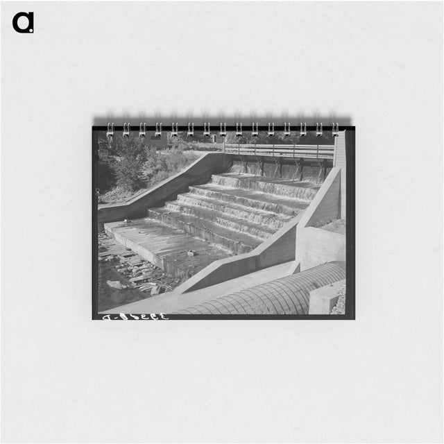 アートメモ帳-Logan River Reservoir
 - ラッセル リー Memo.