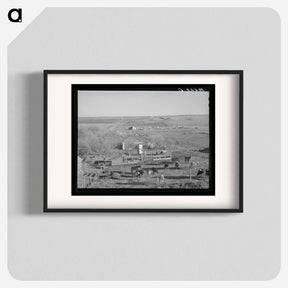 アートポスター-Farmstead and Farmland Near Almena
 - ラッセル リー Poster.
