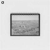アートメモ帳-Farmstead and Farmland Near Almena
 - ラッセル リー Memo.