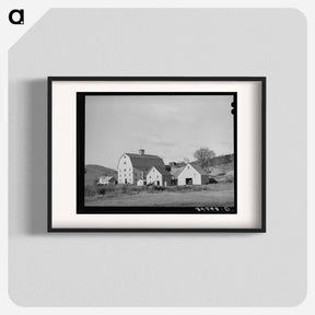 アートポスター-Farmstead on Highway No. 4
 - ラッセル リー Poster.
