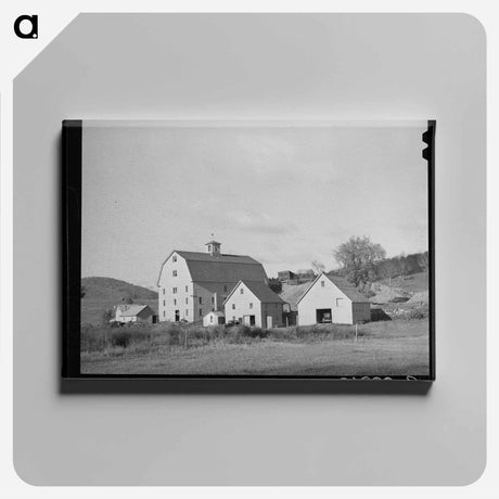 アートパネル-Farmstead on Highway No. 4
 - ラッセル リー Canvas.