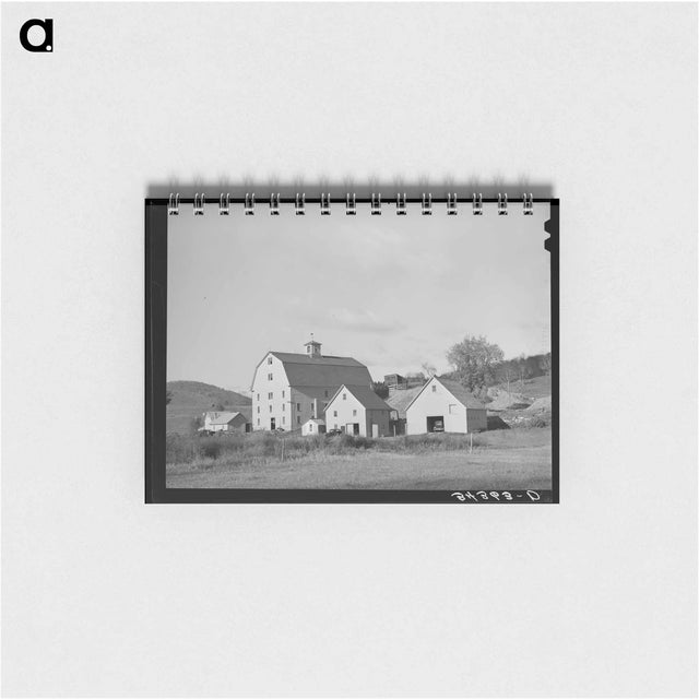 アートメモ帳-Farmstead on Highway No. 4
 - ラッセル リー Memo.