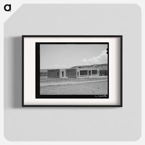 アートポスター-Schoolhouse, Amalia, New Mexico
 - ラッセル リー Poster.