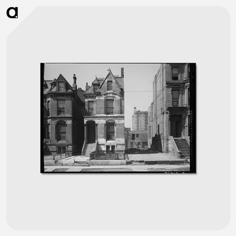 アートポストカード-Chicago Apartments
 - ラッセル リー Postcard.