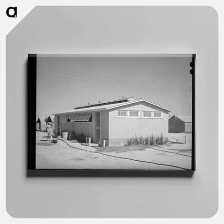 アートパネル-Agua Fria Sanitary Unit
 - ラッセル リー Canvas.