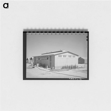 アートメモ帳-Agua Fria Sanitary Unit
 - ラッセル リー Memo.