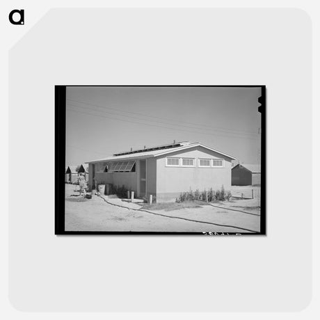 アートポストカード-Agua Fria Sanitary Unit
 - ラッセル リー Postcard.