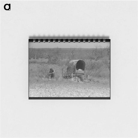 アートメモ帳-Man in Mesquite
 - ラッセル リー Memo.
