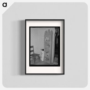 アートポスター-Adobe Cupboard of Chamisal
 - ラッセル リー Poster.