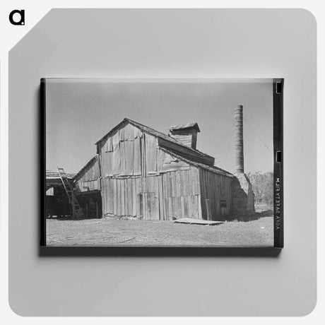 アートパネル-Blanchard Syrup Mill
 - ラッセル リー Canvas.