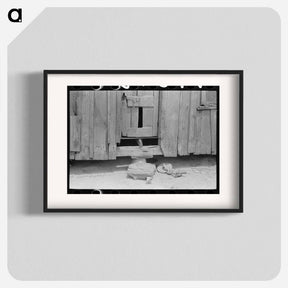 アートポスター-Sharecropper's Cabin, Southeast Missouri
 - ラッセル リー Poster.