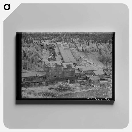アートパネル-Abandoned Gold Mill
 - ラッセル リー Canvas.