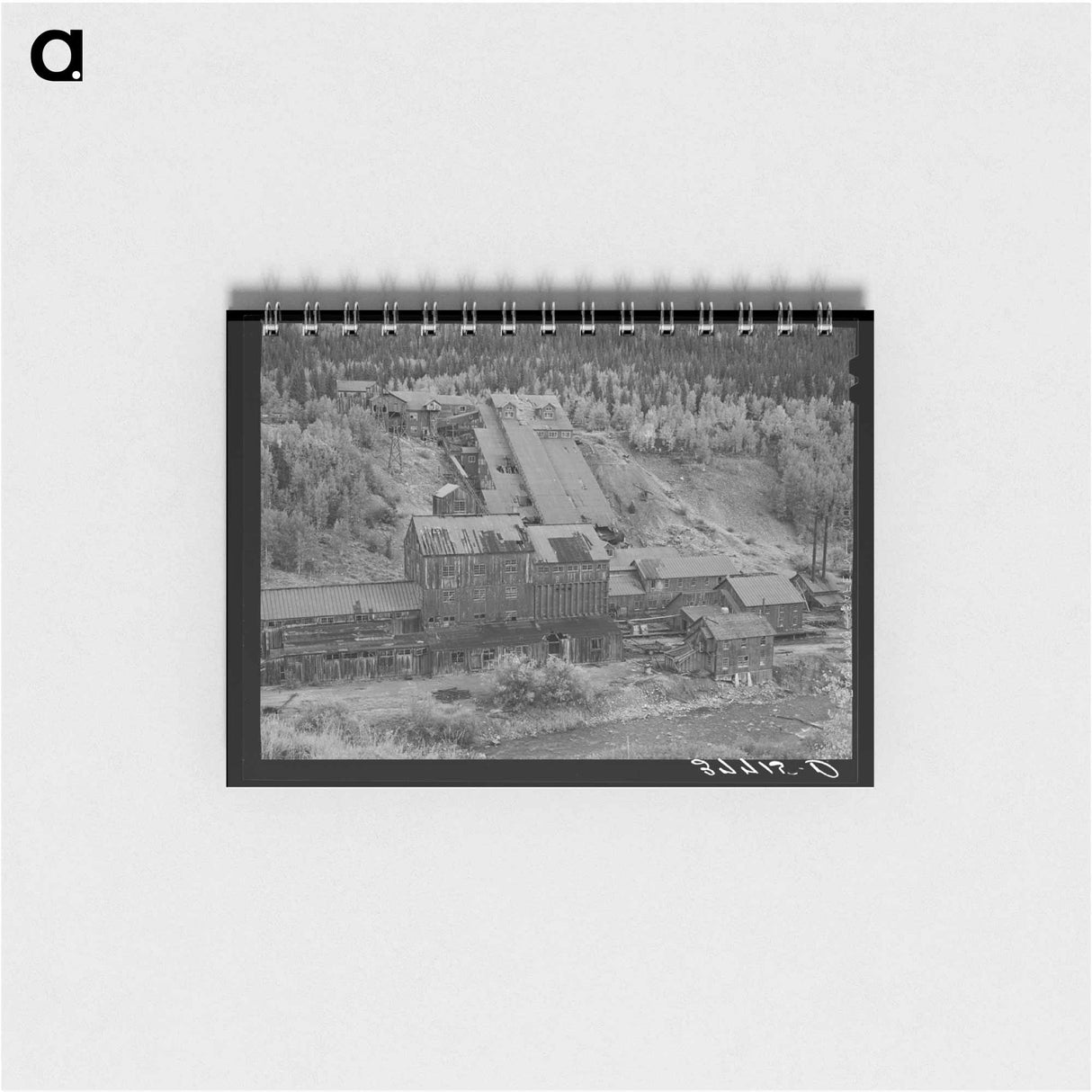 アートメモ帳-Abandoned Gold Mill
 - ラッセル リー Memo.