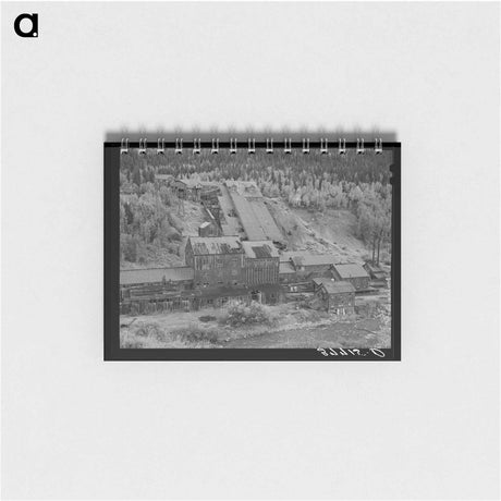 アートメモ帳-Abandoned Gold Mill
 - ラッセル リー Memo.