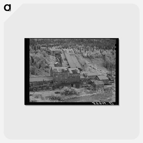 アートポストカード-Abandoned Gold Mill
 - ラッセル リー Postcard.
