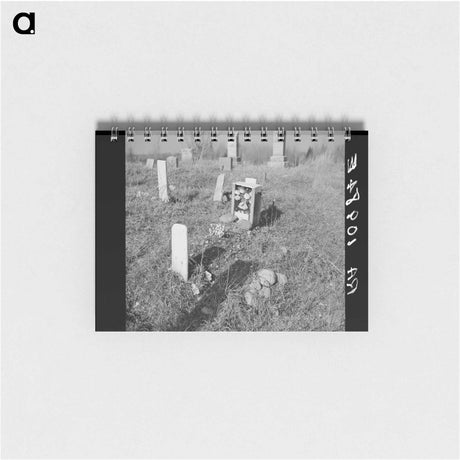 アートメモ帳-Gravestones in Florence County
 - ラッセル リー Memo.