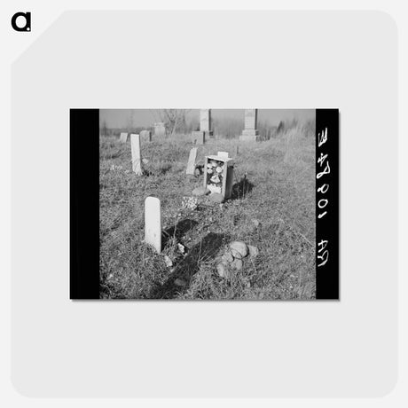 アートポストカード-Gravestones in Florence County
 - ラッセル リー Postcard.