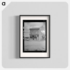 アートポスター-Store in Iron Range Town
 - ラッセル リー Poster.