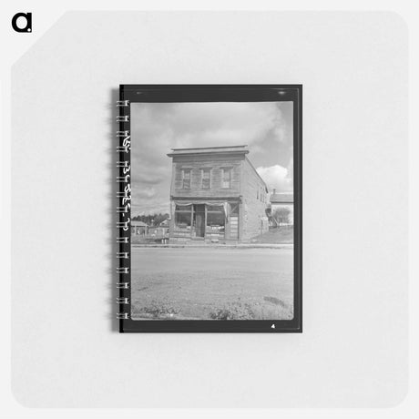 アートメモ帳-Store in Iron Range Town
 - ラッセル リー Memo.