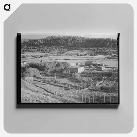 アートパネル-Spanish-American Farmstead
 - ラッセル リー Canvas.