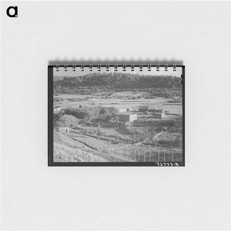 アートメモ帳-Spanish-American Farmstead
 - ラッセル リー Memo.