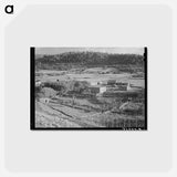 アートポストカード-Spanish-American Farmstead
 - ラッセル リー Postcard.