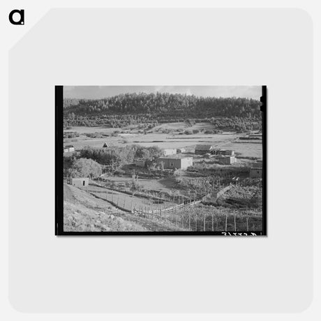 アートポストカード-Spanish-American Farmstead
 - ラッセル リー Postcard.