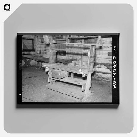 アートパネル-Craigville Mess Hall
 - ラッセル リー Canvas.