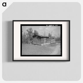 アートポスター-Farm in Williams County
 - ラッセル リー Poster.