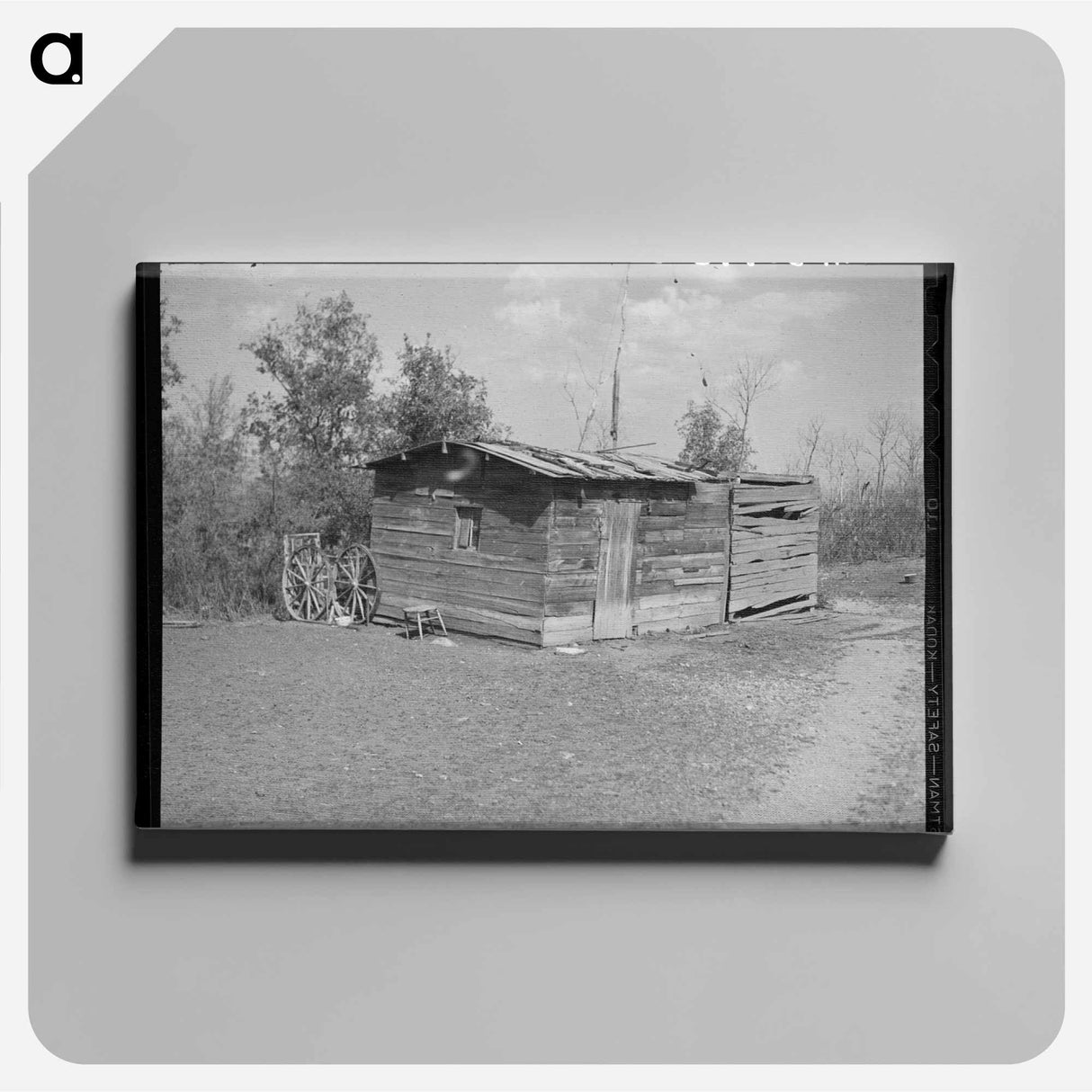 アートパネル-Farm in Williams County
 - ラッセル リー Canvas.