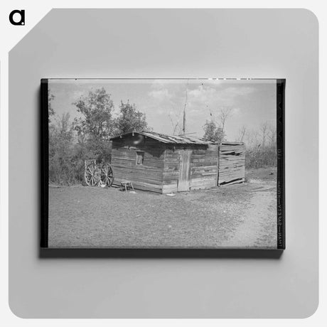 アートパネル-Farm in Williams County
 - ラッセル リー Canvas.