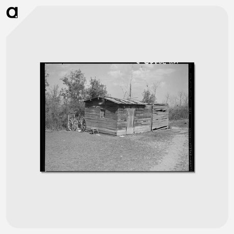アートポストカード-Farm in Williams County
 - ラッセル リー Postcard.